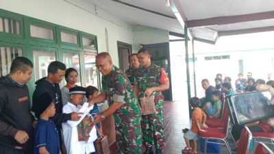 Peringati HUT ke-80 TNI, Kodim Sanggau Gelar Bakti Sosial Besar-besaran