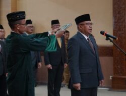 Yohanes Ontot Lantik Aswin Khatib Sebagai Sekda Baru, Tegaskan Peran Strategis sebagai ‘Dirigen’ Pembangunan Daerah
