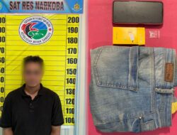 Polisi Tayan Hilir Tangkap Pria Asal Ketapang dengan Narkoba