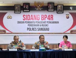 Polres Sanggau Gelar Sidang BP4R, Bekali Empat Pasangan Menuju Pernikahan