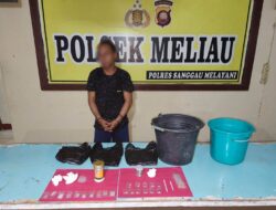 Hindari Penangkapan, Pengedar Sabu di Meliau Nekat Ceburkan Diri ke Sungai Kapuas