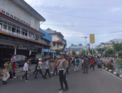 Peringati Sumpah Pemuda SD Suster Gelar Jalan Sehat