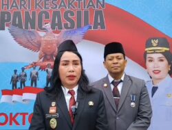 Wakil Bupati Sanggau Pimpin Upacara Peringatan Hari Kesaktian Pancasila