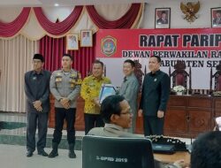 DPRD Sekadau Gelar Paripurna, Bupati Aron Sampaikan Nota Pengantar Rancangan APBD 2026