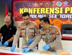 Polres Sekadau Ungkap Lima Kasus Narkoba, Puluhan Gram Sabu Diamankan, 60 Jiwa Terselamatkan