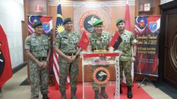 Kodam XII/Tanjungpura dan 1 Divisyen TDM Perkuat Sinergi Tangani Kejahatan Lintas Batas