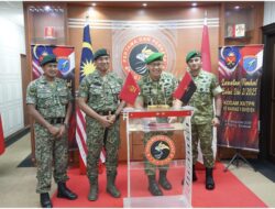 Kodam XII/Tanjungpura dan 1 Divisyen TDM Perkuat Sinergi Tangani Kejahatan Lintas Batas