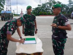 Kemhan RI Serahkan Material Dukungan untuk Yonif TP 833, Perkuat Profesionalisme Prajurit di Daerah Terpencil