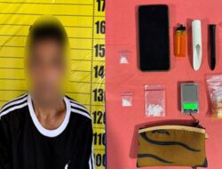 Transaksi Sabu di Jogging Track Terbongkar, Warga Pulau Tayan Barat Diciduk Polisi