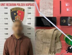 BREAKING NEWS: Polsek Kapuas Bongkar Peredaran Sabu di Tanjung Sekayam, Pria 46 Tahun Diciduk