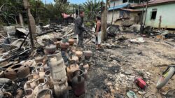 BREAKING NEWS | Dua Ruko di Bonti Sanggau Terbakar, Kerugian Capai Rp800 Juta