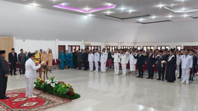 Bupati Kukuhkan dan Lantik 92 Pejabat Dilingkungan Kabupaten Sanggau