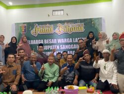 Halal Bihalal Warga Lampung di Sanggau Berbuah Organisasi, Sulaiman Didapuk Jadi Ketua Umum