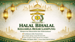 Warga Lampung di Sanggau Gelar Halal Bihalal Perdana, Siap Jadi Agenda Tahunan