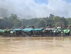 Puluhan Mesin Dompeng Beroperasi di Lokasi PETI Desa Pak Mayam, Warga Minta Penertiban