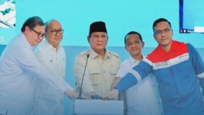 Presiden Prabowo Resmikan 13 Proyek Hilirisasi Rp116 Triliun di Cilacap