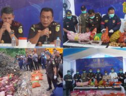 Masuk Tanpa Karantina, Ribuan Karung Bawang Ilegal Berakhir Dimusnahkan