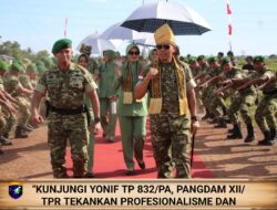 Pangdam Tanjungpura ke Yonif TP 832/PA: Prajurit Harus Tangguh Meski Serba Terbatas