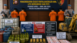 Polda Kalbar Ungkap 42 Kasus Penyalahgunaan BBM dan PETI
