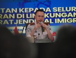 Dirjen Imigrasi Minta Jajaran Fokus Kerja dan Tinggalkan Budaya Lama