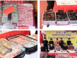 Polda Kalbar Bongkar Jaringan Narkoba, Sita Sabu dan Uang Tunai Rp3,8 Miliar