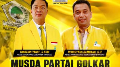 Musda XI Golkar Sanggau Memanas, Dua Kader Diprediksi Berebut Kursi Ketua