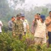 Presiden Prabowo Tinjau Karhutla di Kalbar, 198 Hotspot Dipastikan Titik Api