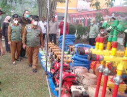 Di Apel Siaga Bupati Sanggau Soroti Karhutla Berulang : Air Mengering, Penanganan Tak Bisa Lagi Andalkan Daerah