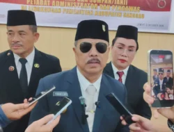 Bupati Sanggau Lantik 98 Pejabat: Jabatan Bukan Hadiah, Melainkan Kepercayaan