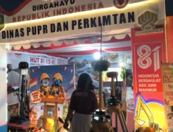 PUPR Sanggau Pamerkan Alat Konstruksi hingga Maket Jembatan di Sabang Merah Festival UMKM 2026